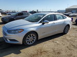 2017 Ford Fusion Se Hybrid Silver vin: 3FA6P0LU0HR381368