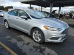 2018 Ford Fusion Se Hybrid Silver vin: 3FA6P0LU0JR128492