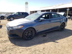 2018 Ford Fusion Se Hybrid Blue vin: 3FA6P0LU0JR132753