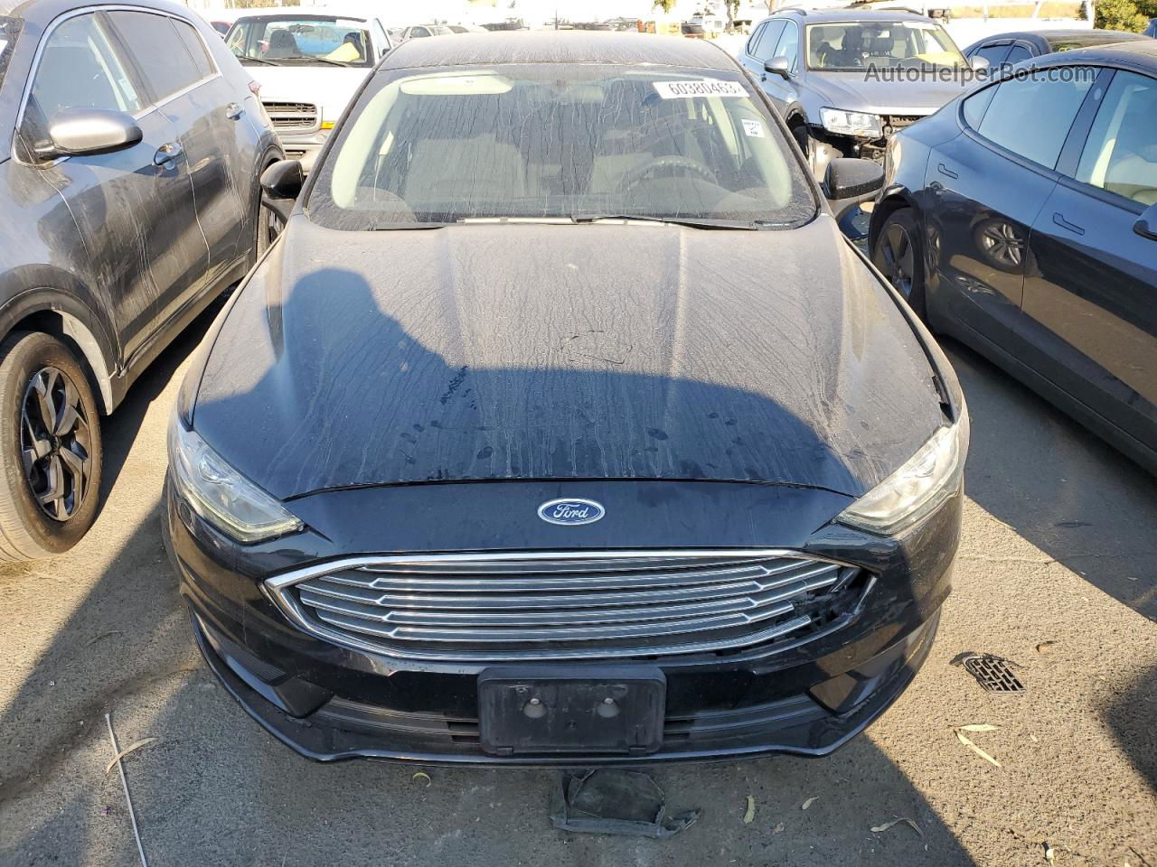 2018 Ford Fusion Se Hybrid Черный vin: 3FA6P0LU0JR257154