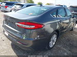 2019 Ford Fusion Hybrid Se Gray vin: 3FA6P0LU0KR105103