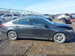 2019 Ford Fusion Hybrid Se Серый vin: 3FA6P0LU0KR109085