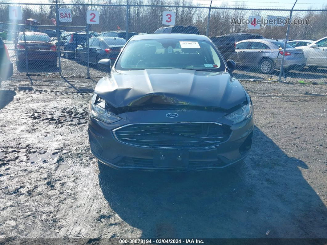 2019 Ford Fusion Hybrid Se Gray vin: 3FA6P0LU0KR109085