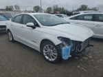 2019 Ford Fusion Se White vin: 3FA6P0LU0KR109829