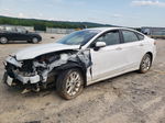 2019 Ford Fusion Se White vin: 3FA6P0LU0KR118059