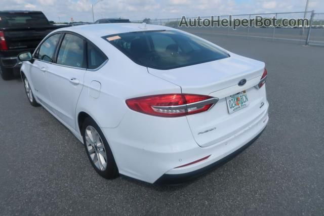 2019 Ford Fusion Hybrid Se Белый vin: 3FA6P0LU0KR137470