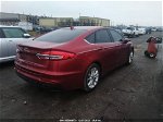 2019 Ford Fusion Hybrid Se Maroon vin: 3FA6P0LU0KR168704