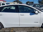 2019 Ford Fusion Hybrid Se White vin: 3FA6P0LU0KR177418