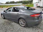 2019 Ford Fusion Se Gray vin: 3FA6P0LU0KR183039