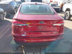 2019 Ford Fusion Hybrid Se Red vin: 3FA6P0LU0KR206710