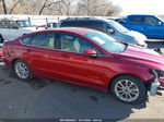 2019 Ford Fusion Hybrid Se Red vin: 3FA6P0LU0KR206710