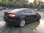 2019 Ford Fusion Se Black vin: 3FA6P0LU0KR241439