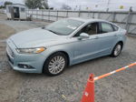 2013 Ford Fusion Se Hybrid Бирюзовый vin: 3FA6P0LU1DR142826