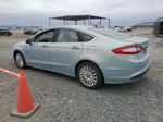 2013 Ford Fusion Se Hybrid Бирюзовый vin: 3FA6P0LU1DR142826