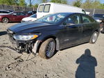 2013 Ford Fusion Se Hybrid Black vin: 3FA6P0LU1DR202040