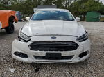 2014 Ford Fusion Se Hybrid White vin: 3FA6P0LU1ER129723