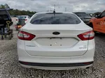 2014 Ford Fusion Se Hybrid White vin: 3FA6P0LU1ER129723