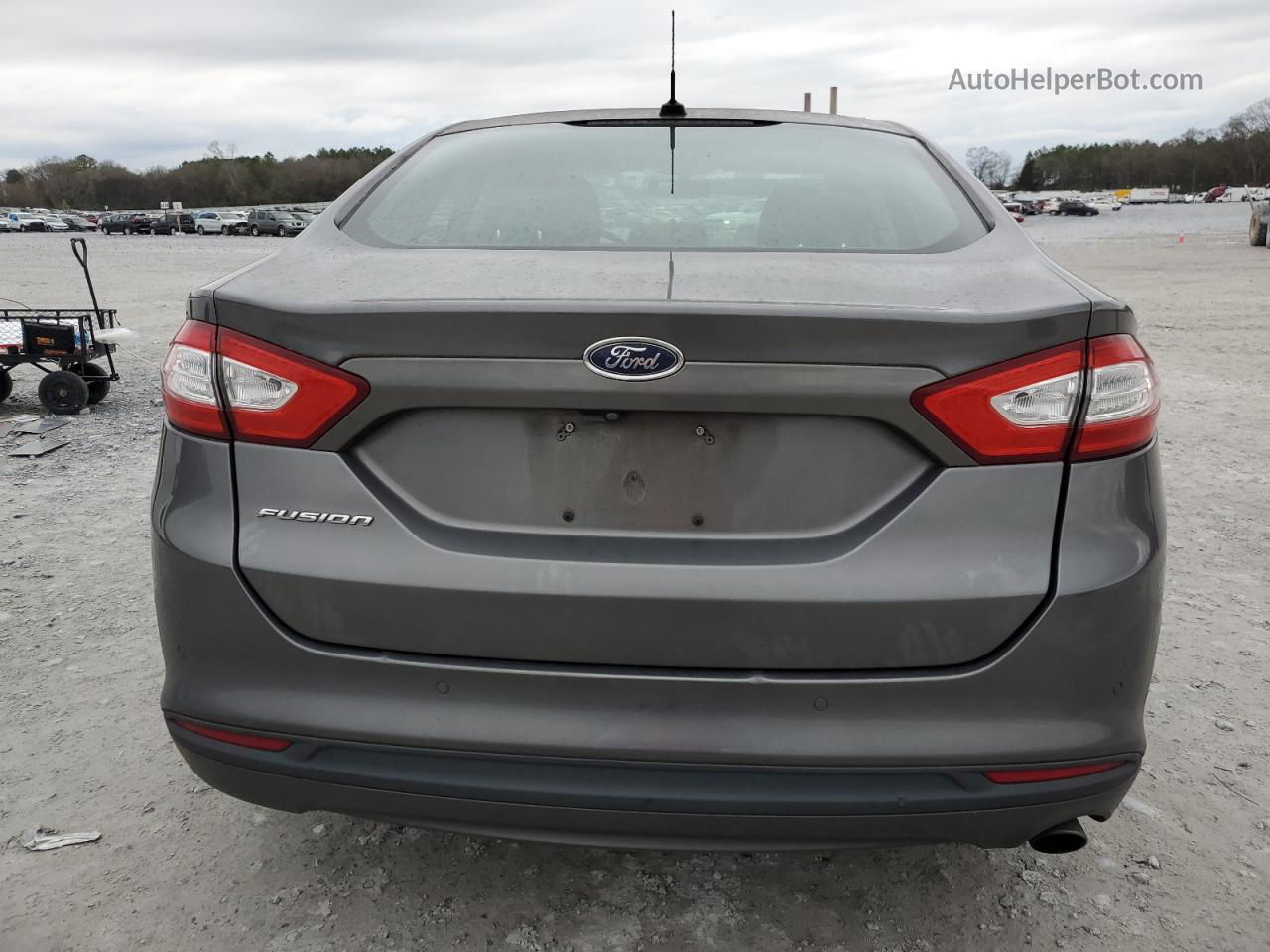 2014 Ford Fusion Se Hybrid Charcoal vin: 3FA6P0LU1ER281744