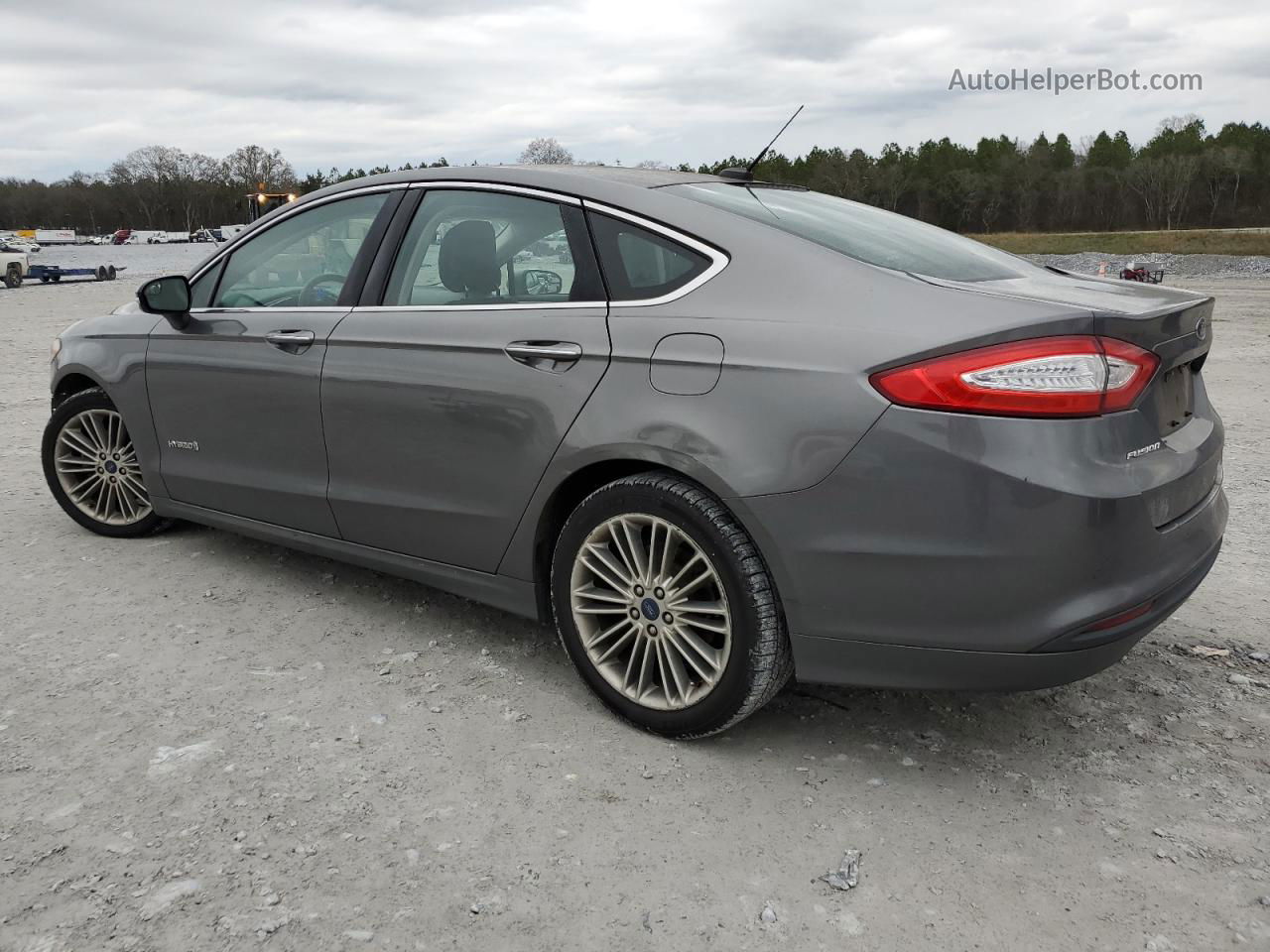 2014 Ford Fusion Se Hybrid Charcoal vin: 3FA6P0LU1ER281744