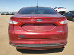 2015 Ford Fusion Se Hybrid Maroon vin: 3FA6P0LU1FR182908