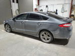 2016 Ford Fusion Se Hybrid Gray vin: 3FA6P0LU1GR204097