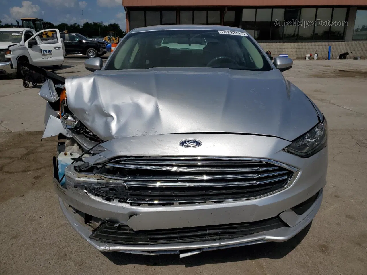 2017 Ford Fusion Se Hybrid Silver vin: 3FA6P0LU1HR310518