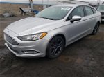 2018 Ford Fusion Se Hybrid Silver vin: 3FA6P0LU1JR138013