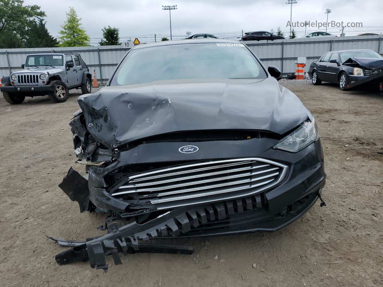 2018 Ford Fusion Se Hybrid Black vin: 3FA6P0LU1JR219772