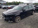 2019 Ford Fusion Se Black vin: 3FA6P0LU1KR118863