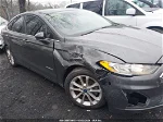 2019 Ford Fusion Hybrid Se Gray vin: 3FA6P0LU1KR124243