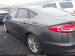 2019 Ford Fusion Hybrid Se Gray vin: 3FA6P0LU1KR124243