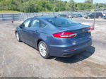 2019 Ford Fusion Hybrid Se Blue vin: 3FA6P0LU1KR167514