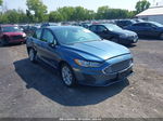 2019 Ford Fusion Hybrid Se Синий vin: 3FA6P0LU1KR167514