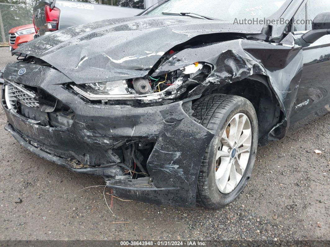 2019 Ford Fusion Hybrid Se Black vin: 3FA6P0LU1KR180666