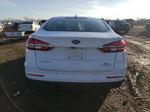 2019 Ford Fusion Se White vin: 3FA6P0LU1KR182918