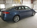 2019 Ford Fusion Se Blue vin: 3FA6P0LU1KR191683