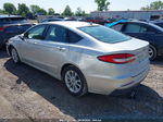 2019 Ford Fusion Hybrid Se Silver vin: 3FA6P0LU1KR196723