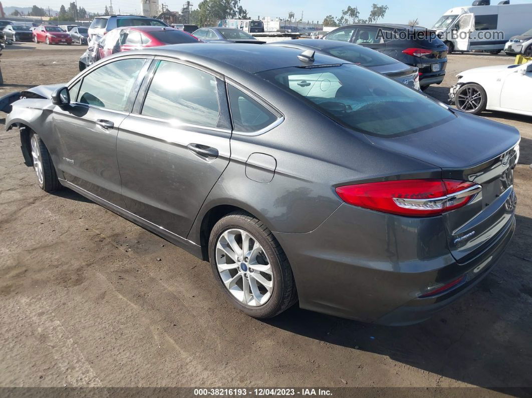 2019 Ford Fusion Hybrid Se Серый vin: 3FA6P0LU1KR200141