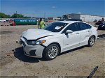 2019 Ford Fusion Hybrid Se White vin: 3FA6P0LU1KR207364