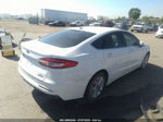 2019 Ford Fusion Hybrid Se White vin: 3FA6P0LU1KR255561