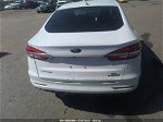 2019 Ford Fusion Hybrid Se White vin: 3FA6P0LU1KR255561
