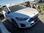 2019 Ford Fusion Se White vin: 3FA6P0LU1KR255561