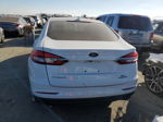 2019 Ford Fusion Se White vin: 3FA6P0LU1KR255561