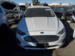 2019 Ford Fusion Se White vin: 3FA6P0LU1KR255561