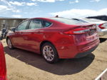 2019 Ford Fusion Se Red vin: 3FA6P0LU1KR262865