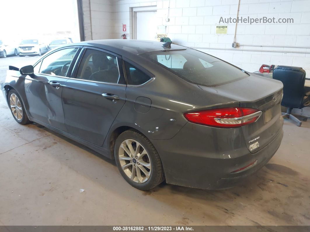 2020 Ford Fusion Hybrid Se Серый vin: 3FA6P0LU1LR225106