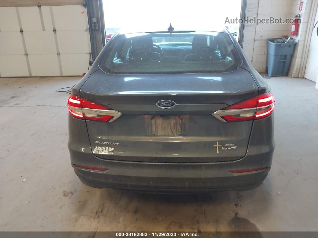 2020 Ford Fusion Hybrid Se Серый vin: 3FA6P0LU1LR225106