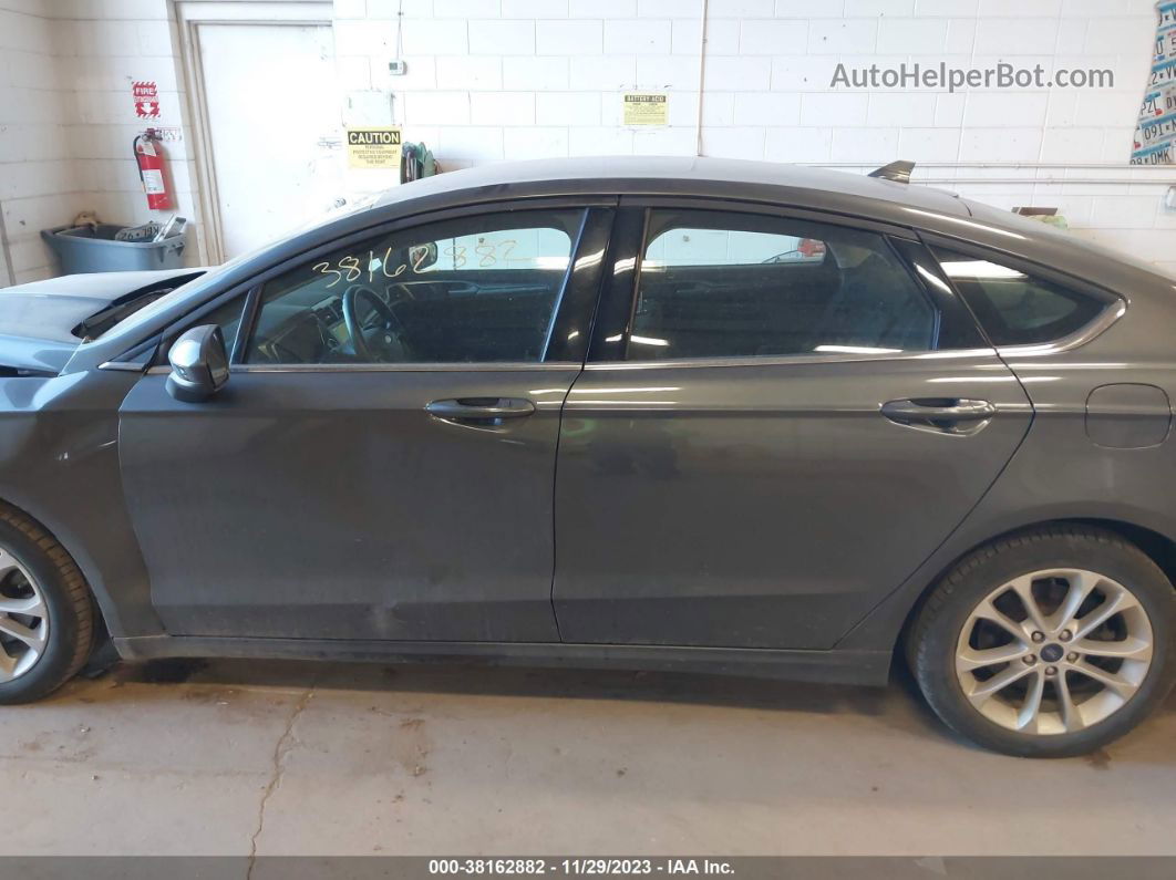 2020 Ford Fusion Hybrid Se Gray vin: 3FA6P0LU1LR225106