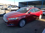 2013 Ford Fusion Se Hybrid Красный vin: 3FA6P0LU2DR128742