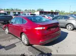 2013 Ford Fusion Se Hybrid Red vin: 3FA6P0LU2DR233118